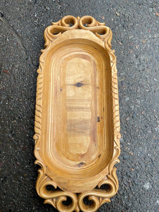 Посуда из дерево