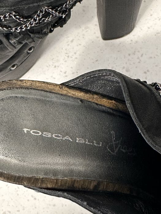 Кожанные итальянские Сабо!