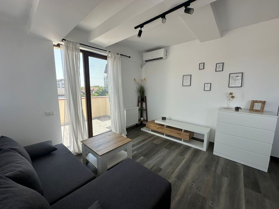 Apartament 2 camere Mihai Bravu cu terasa & loc parcare - de inchiriat