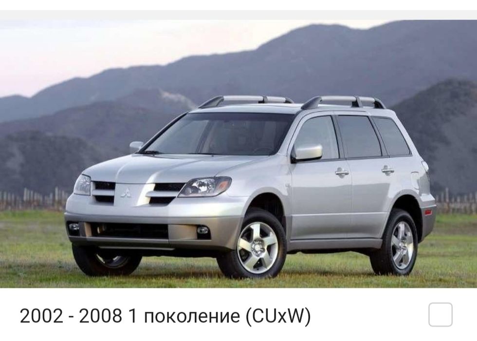 Запчасти Mitsubishi Outlander  Запчасти Мицубиси Аутлендер