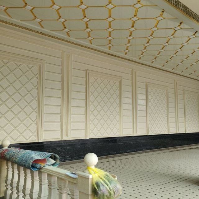 Travertin attacento fasad