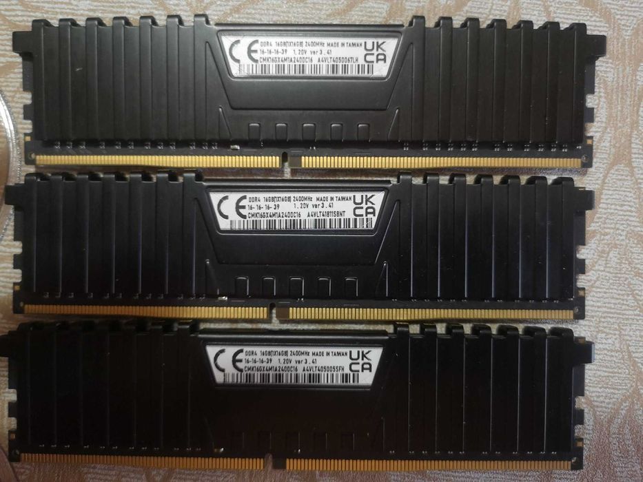Ram памет Corsair 2400mhz 3х16gb (48gb)