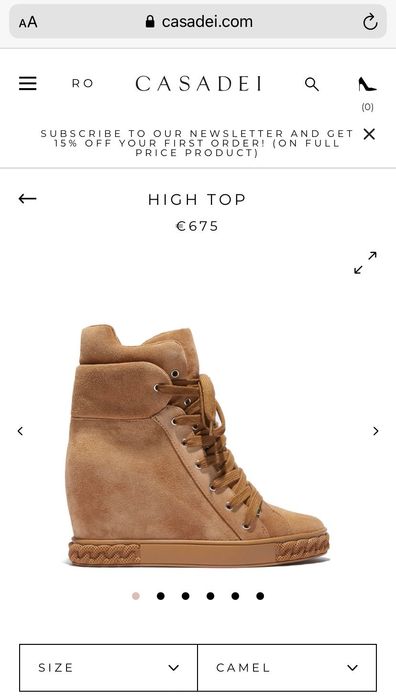 sneakers Casadei marimea 37