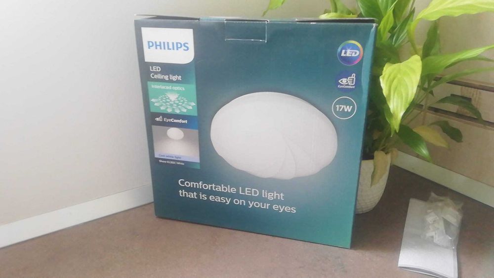 Vand 2 Plafoniere LED Phillips, 17W, 1900lm, lumina neutra