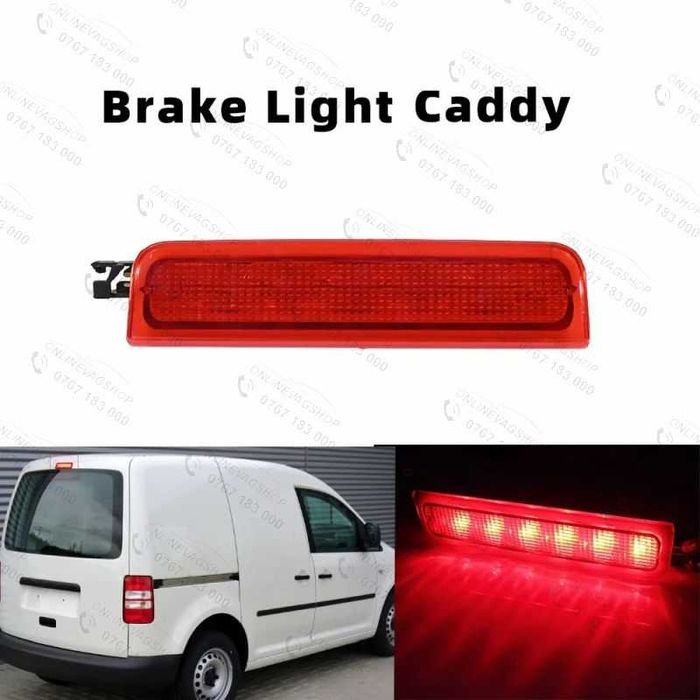 Lampa stop frana usa portbagaj spate Volkswagen Caddy, al treilea stop