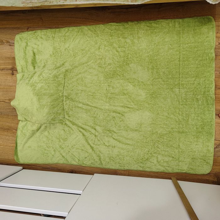 Поларено одеялце жабка