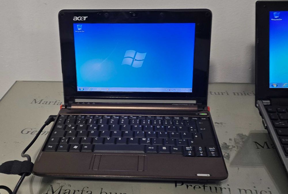 Laptop mini core2duo - Acer Aspire One ZG5 - functional,instalat