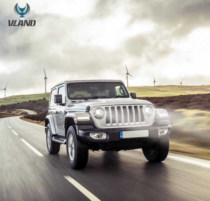 Тунинг FULL LED фарове Jeep Wrangler 2018+ JL JT