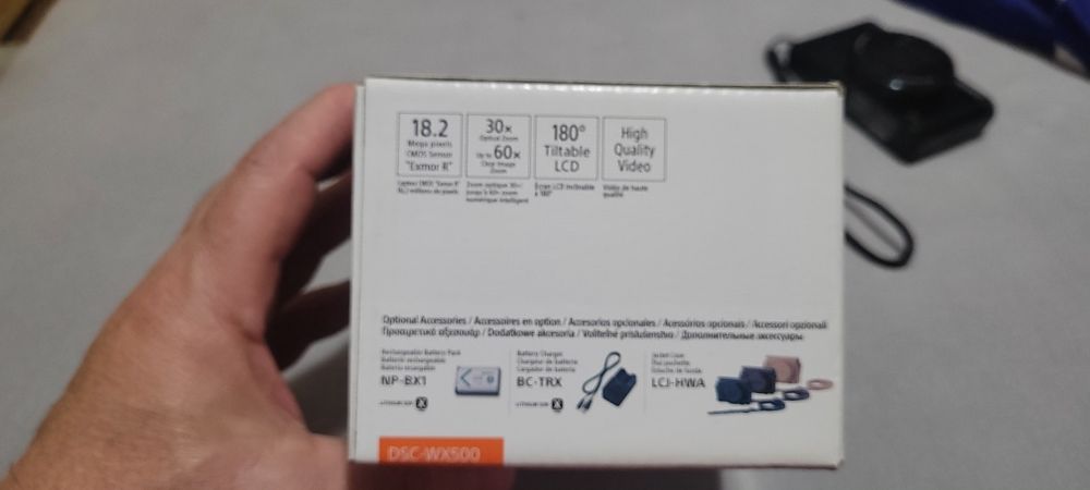 Sony DSC-WX 500 18,2 mega pixeli Zoom de pana la 60x poze foarte clare