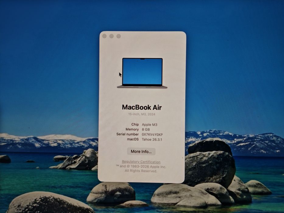 MacBook Air 15" M3 (Отличен)