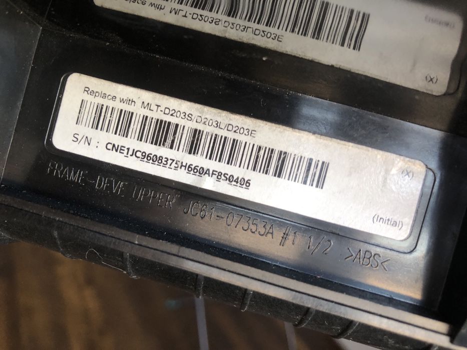 Черно-белый принтер Самсунг