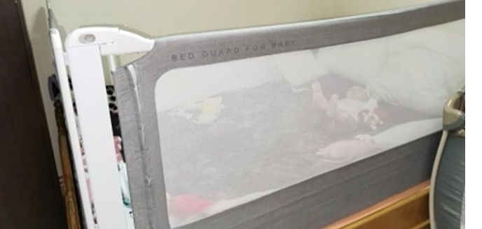 Vând 2 laterale pat buy4baby XXL, în stare impecabilă