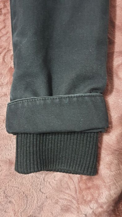 Jachetă de iarnă bărbați RVLT Revolution, cu glugă - neagră