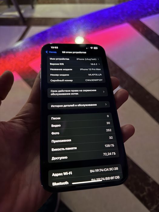 Iphone 13 pro max LL/A