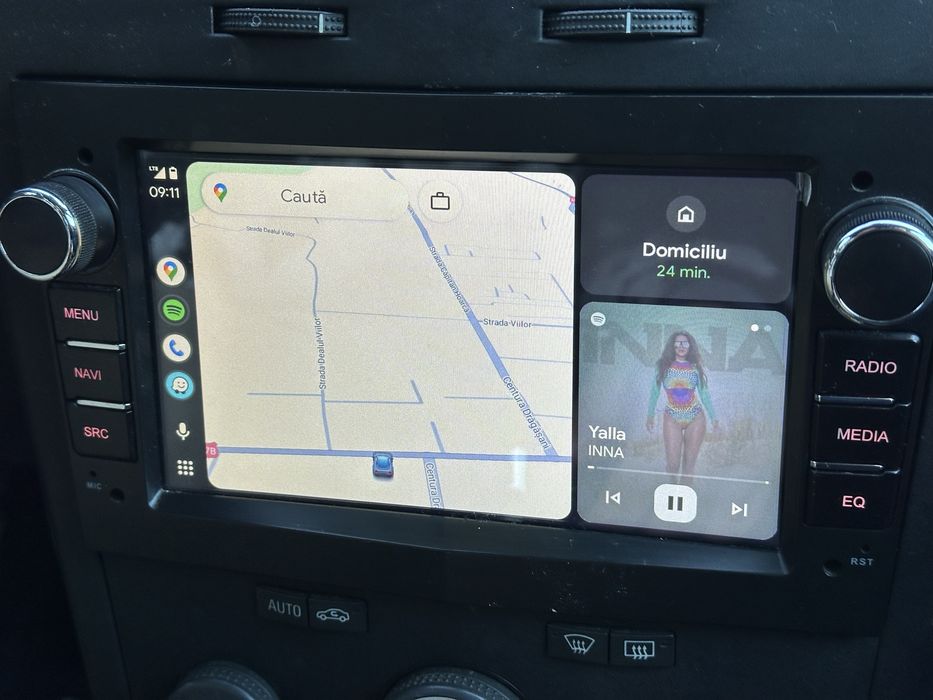 Navigtie Car play android auto opel astra h dedicata