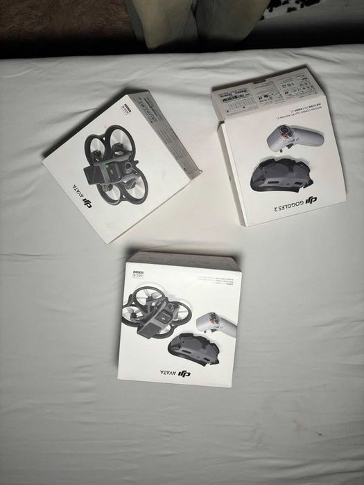 DJI Avata 1 + Goggles 2 + DJI RC Motion 2 | Stare foarte bună | Cutie originală