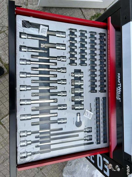 Професионален шкаф - количка с инструменти KRAFTWELLE