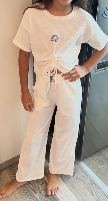 Комплект бял слаган два пъти