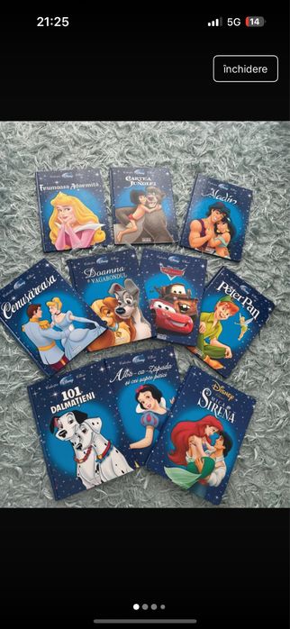 Carti Disney 10 bucati-150 lei