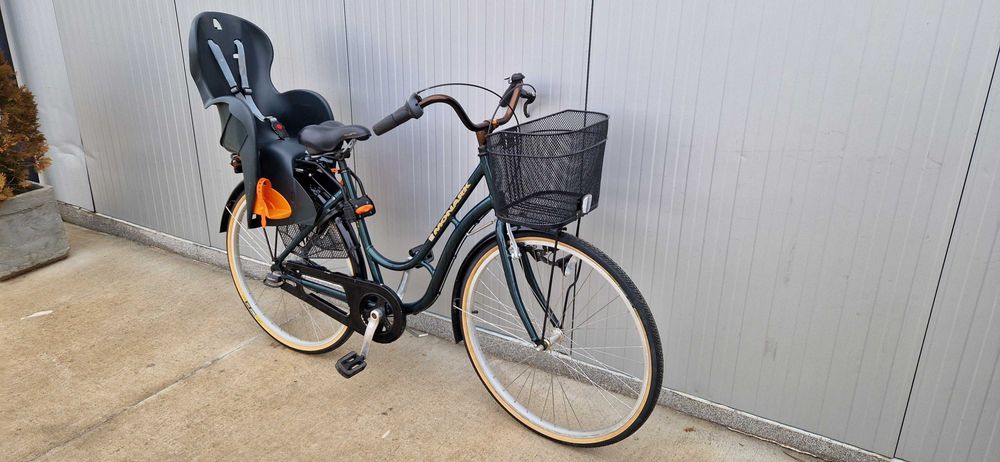 Дамски велосипед  MONARK колело със столче 28"