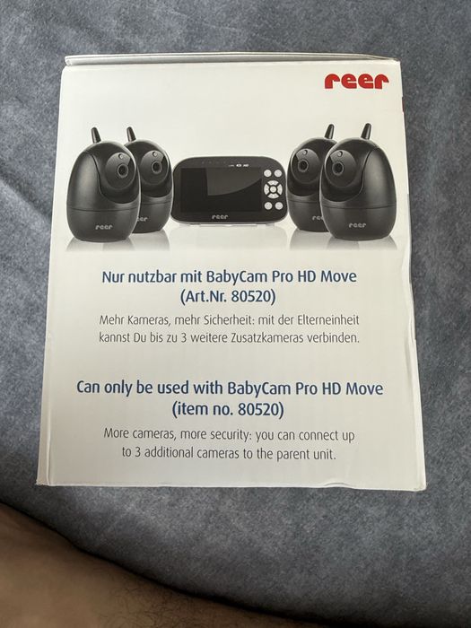 Reer BabyCam Pro HD Move 80521 – допълнителна камера – НОВА