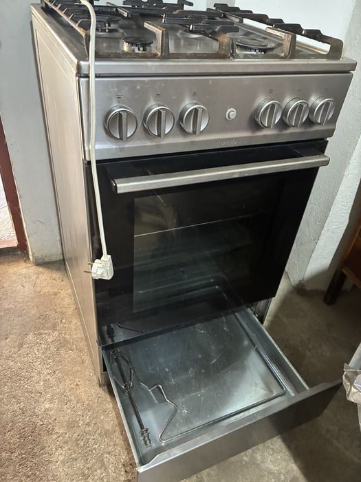 Aragaz electric inox gorenje