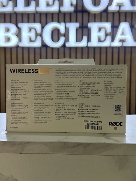 Lavaliere RODE Wireless Me / Dual Set / Sigilat