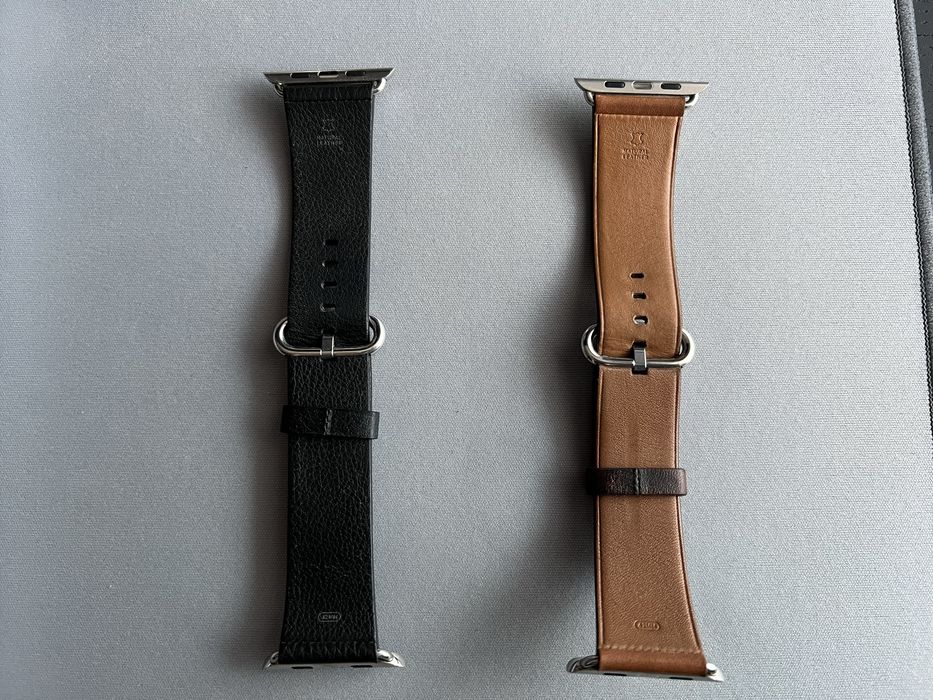 Оригинални кожени каишки от Apple Watch
