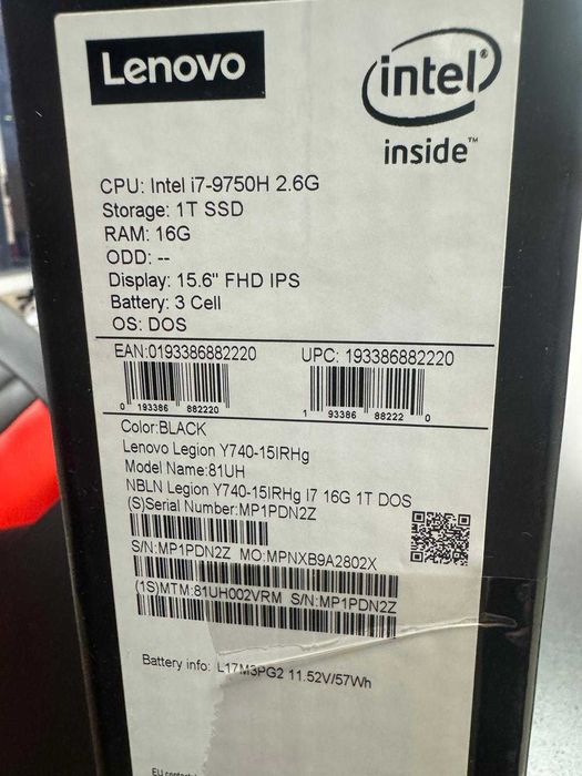Laptop Gaming Lenovo Legion
