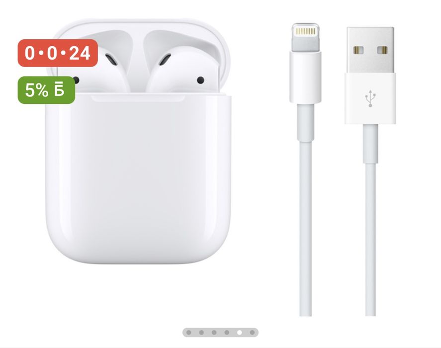 Продается кейс 1 поколение эйрподс