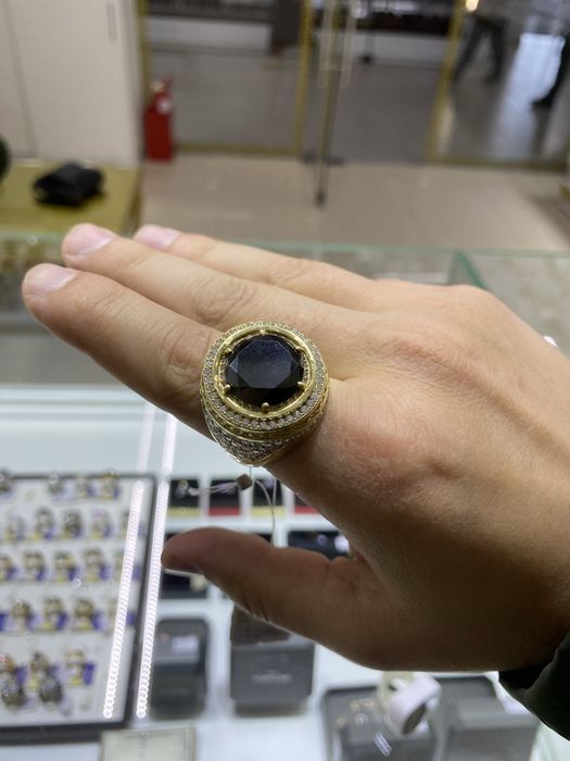 Золотой  перстень Графф