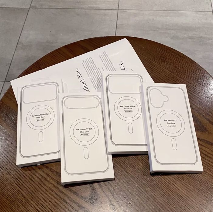  Apple iPhone Clear Case MagSafe 17 Pro Max / 17 Pro