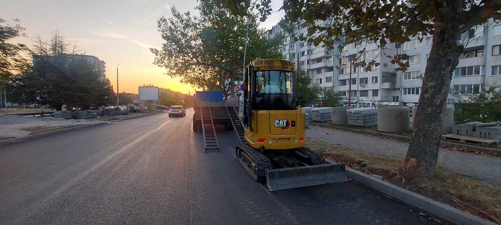 Услуги с комбиниран багер, мини багер и самосвал