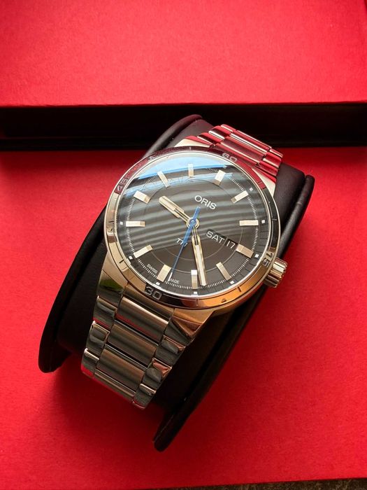 Ceas elvetian Oris TT1 Nou, pachet complet