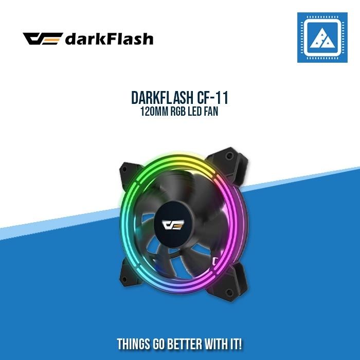 aigo darkflash cf11, 3 шт, без контроллер.