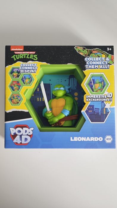 Testoasele ninja macheta 4d Leonardo