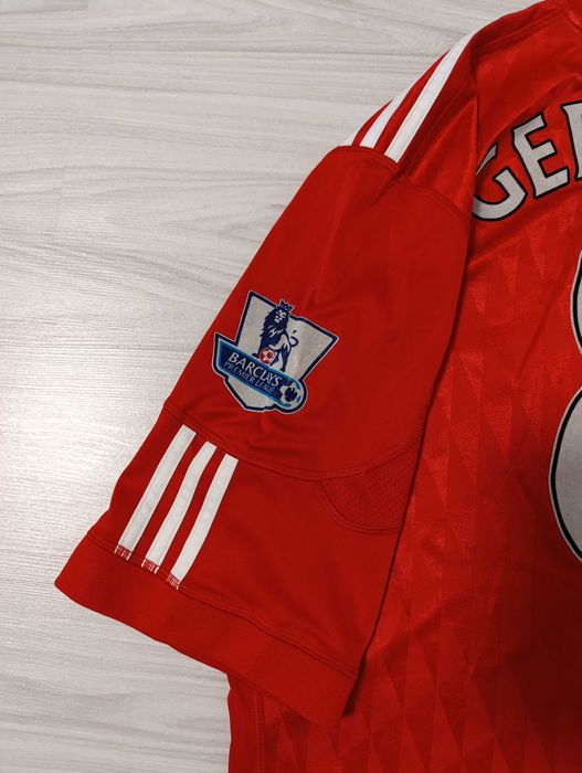 Adidas Liverpool 2010 2012 #8 Gerrard''оригинална мъжка тениска ХЛ раз