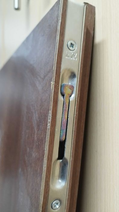 Портална врата, двукрила с каса плътна за отвор 190/210