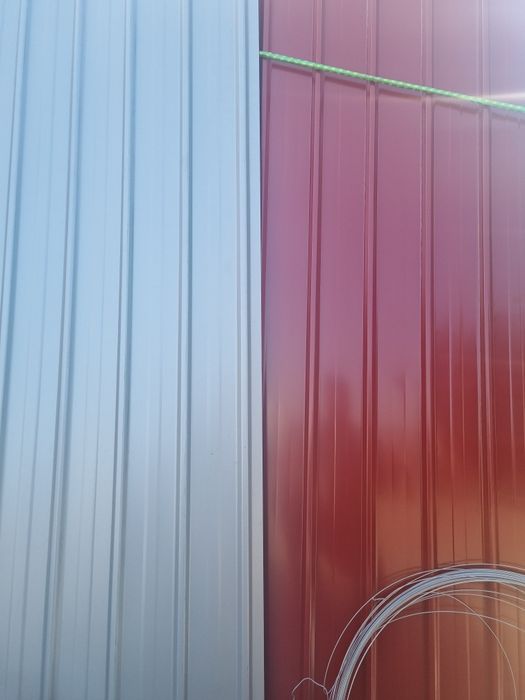 Tablă cutată zincată și Colorată