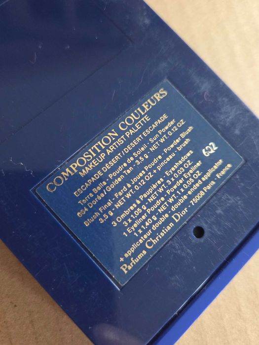 Paleta noua de farduri Christian Dior