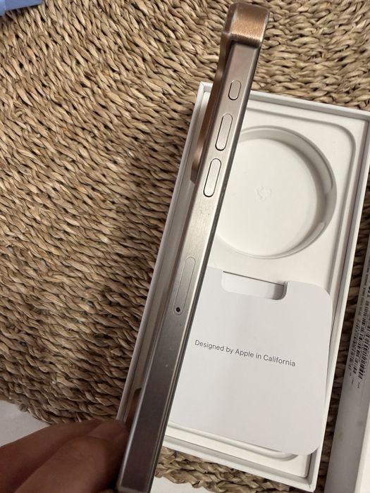 IPhone 15 pro max 256gb silver 1 sim +esim