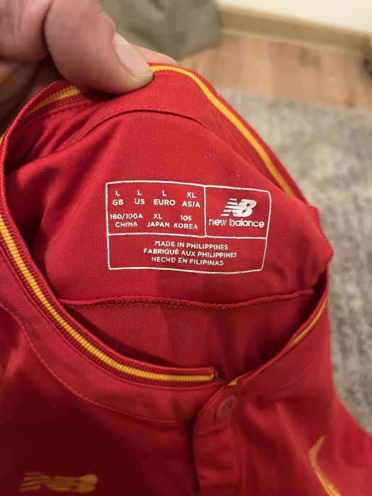 New Balance x Liverpool 2015/16 Home-оригинална мъжка тениска