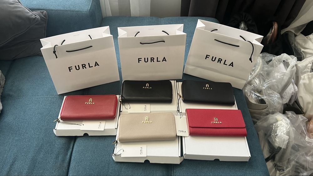 ЧИСТО НОВ МОДЕЛ Furla Camelia в няколко цвята и в 2 размера.100% ориг.