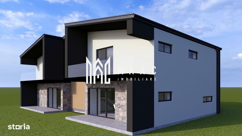 Casă Duplex Șura Mică I Sibiu I 140 mp utili I 350 mp Teren I Pompă Că