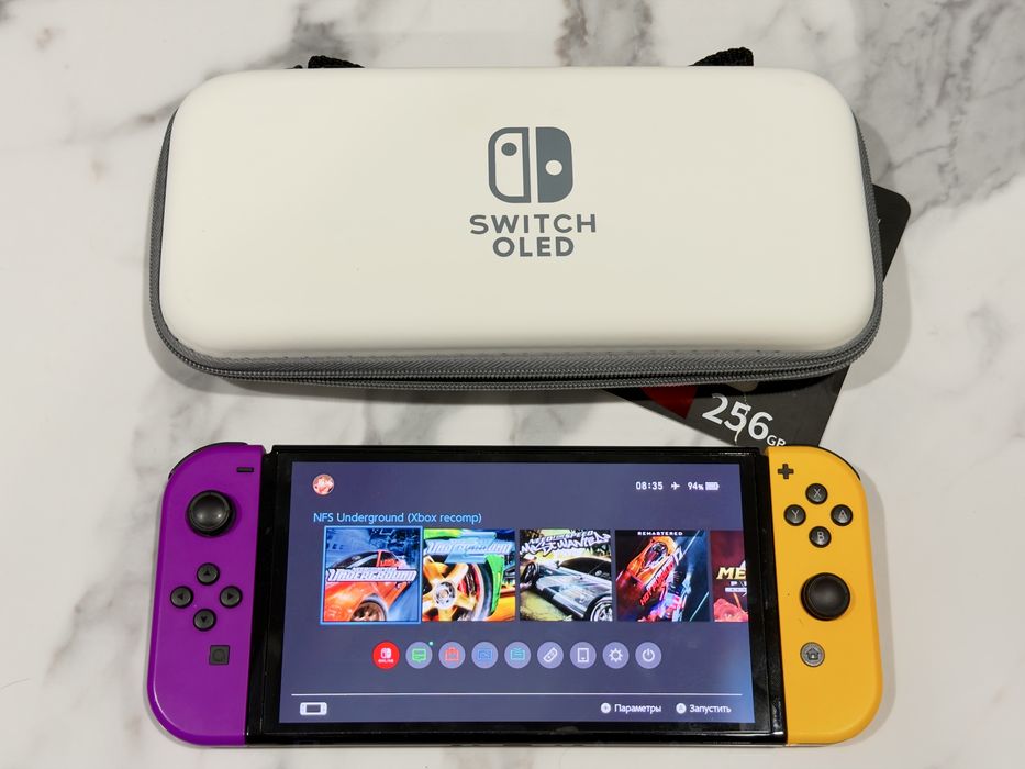 Switch oled прошитый,256гб