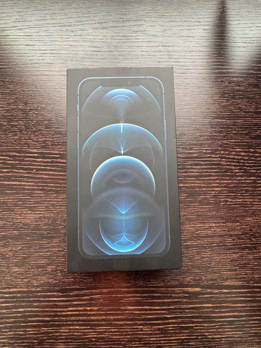 Apple iPhone 12 Pro, 128GB, Pacific Blue, отключен, много запазен !