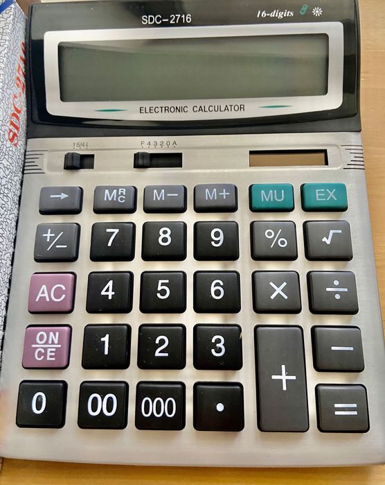 Калькулятор на солнечной батарее