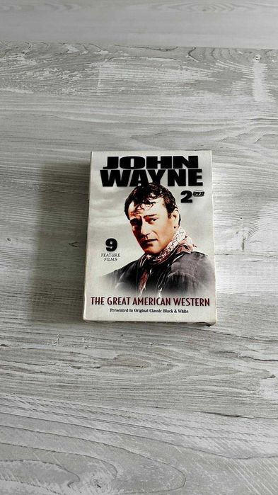 Colecție John Wayne – The Great American Western (2 DVD-uri, 9 filme)