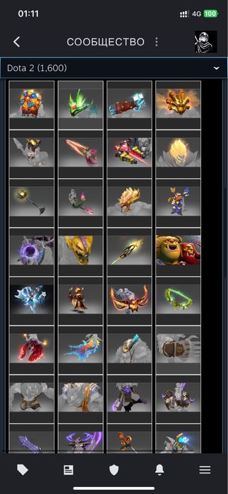 аккаунт стим/дота2