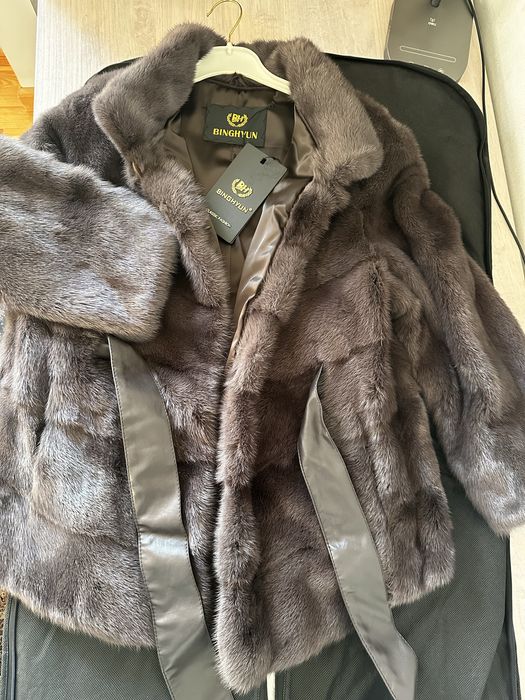 Шуба из ратурального меха